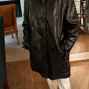 Gallery Women's Dark Leather Jacket